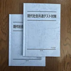 駿台・現代社会公共テスト対策 2巻セット