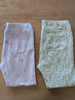 【coco様ご検討品】UNIQLO スパッツ 110サイズ 2点セット