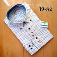 LES MUES チェック柄ＢＤコットンシャツ【M】