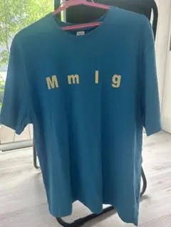 Mmlg 青 Tシャツ Mサイズ