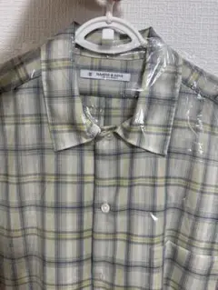 MAATEE&SONS "H Wool" Open Collar Shirt
