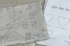 【※生地のみ】デアゴスティーニ　かわいい刺しゅう　創刊号