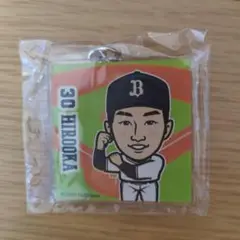 オリックス　バファローズガチャ廣岡大志選手アクリルキーホルダー