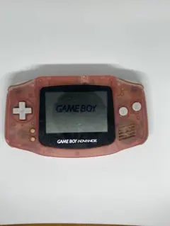 ゲームボーイアドバンス クリアピンク 本体　動作確認済み