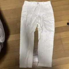 ユニクロ　ホワイト パンツ