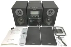 SONY MD搭載オールインワンコンポ CMT-M35WM B ブラック