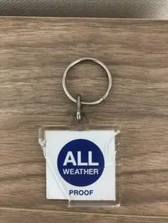 all weather proof キーホルダー　難あり