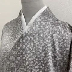 【和】11075z 着物 小紋 小花柄