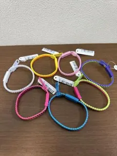 ジッパーブレスレット　7種まとめ売りセット