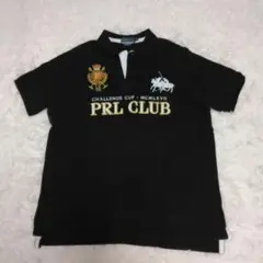 XXL】ポロバイラルフローレン 刺繍ワンポイント ハーフジップ
