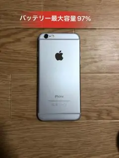 Iphone6 シルバー16GB AU バッテリー97%良品