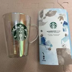 Starbucks Coffee - スターバックス グラスマグ スタアバックス 珈琲 207ml Starbucks Coffee - 【限定!!】スタアバックス マグカップ