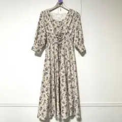 Honey Salon@花柄ロングワンピース