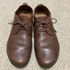 美品 trippen pot ポット レースアップシューズ キャメル サイズ39
