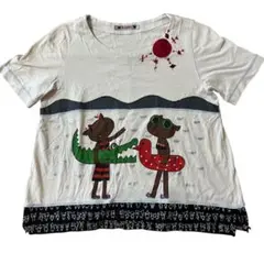 希少 オレボレブラ アルベロベロ カットソー Tシャツ ブタ