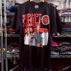 レッドホットチリペッパーズ 両面プリント バンドＴシャツ XL