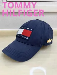 Tommy Hilfiger ネイビー ベースボールキャップ
