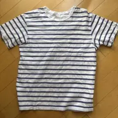 ストライプ 半袖Tシャツ made in Japan