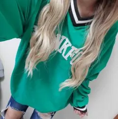 美品❤︎ナイロントレーナー めちゃくちゃ可愛いです❤︎オーバーサイズ