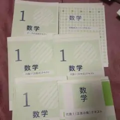 数学 1 StEP テキスト 解答集 セット