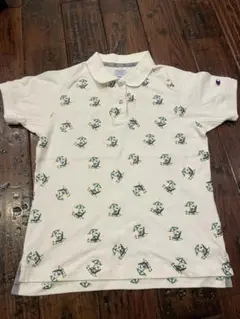 Champion パンダプリント ポロシャツ M