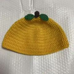 美品！ゆずニット帽