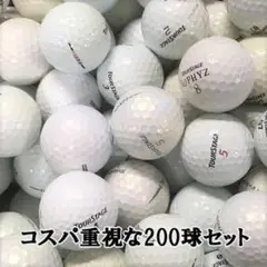 【193】ロストボール ツアーステージ 色々 ホワイト 200球 B