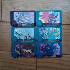 ポケモンメザスタ カード6枚とタオルセット