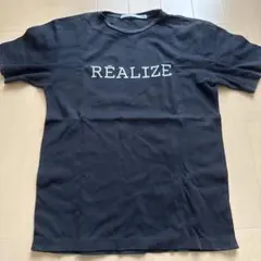 Realize Tシャツ 黒 Lサイズ相当 厚手生地