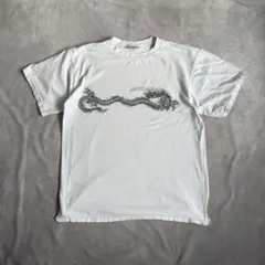 90s ONEILL USA制Tシャツ ドラゴン ホワイト M