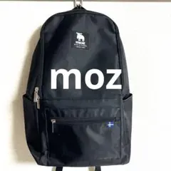 MOZ モズ スウェーデン製 ナイロン リュックサック　黒