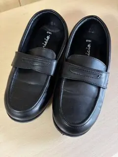 ブラック ローファー キッズ 19cm