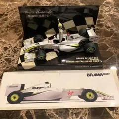 1/43 ミニチャンプス ブラウン BGP マレーシアGP バトン #22 Amazon | PMA ミニチャンプス 1/43 ブラウンGP BGP 001 2009年