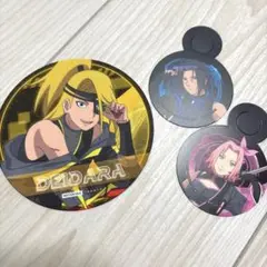 NARUTO 東京タワー　カフェ　コースター　タグ　デイダラ　イタチ　サクラ