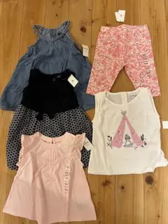 【未使用タグ付き】Baby GAP5点セット 90