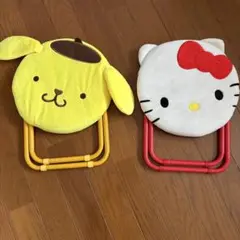 キティちゃん・ポケモン 折りたたみ椅子 キティちゃん・ポケモン 折りたたみ椅子