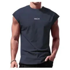 未使用✨タンクトップ メンズ Tシャツ トレーニング ノースリーブ 速乾