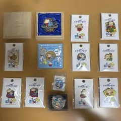 【新品未使用】セントレア なぞの旅人フー ピンバッチ メダル 13個セット