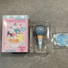 サンリオ　シークレット　アイスクリームネイル　アクリルスタンド付き　シナモロール