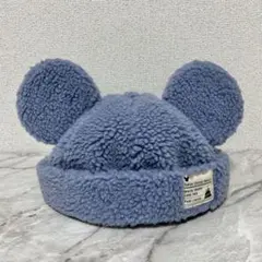 東京ディズニーランド ボアキャップ ブルー