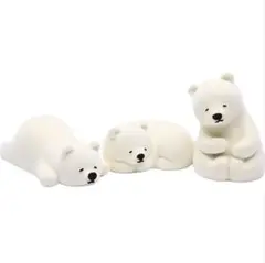 (139)☺️シロクマの置物☺️ シロクマの置物 樹脂製 おしゃれ インテリア
