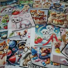 summersale　パネル生地　ハギレ　生地　60枚