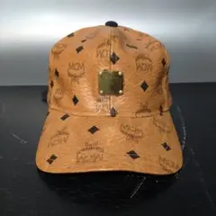 VMPD7-716-30 MCM レザー風キャップ ブラウン