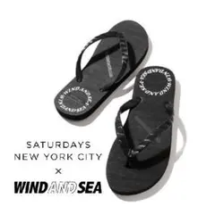 新品◆WIND AND SEA x Saturdays NYC◆コラボサンダル