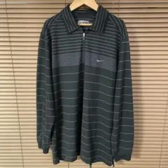 NIKE 長袖ポロシャツ ハーフジップ XL