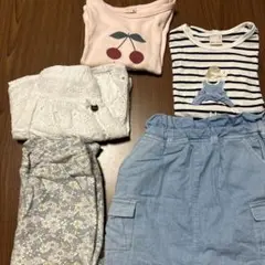 petit main チェリー柄 長袖Tシャツ 100cm他
