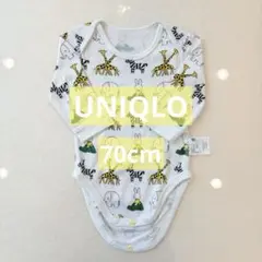 UNIQLOユニクロ長袖ボディスーツ70cmミッフィー絵本柄