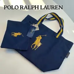 【新品未使用 】ポロラルフローレン 折りたたみバッグ ポーチ付き