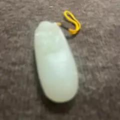 翡翠製彫刻キーホルダー32