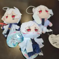 ピこぬい　まふまふ　マスコット　３つセット　キャラクター　ぬいぐるみ